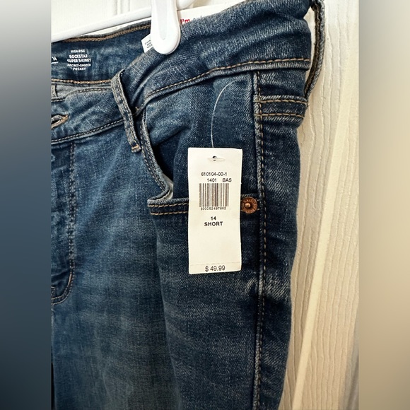Old Navy High Rise Rockstar Super Skinny 14 Short Jeans - Picture 2 of 4